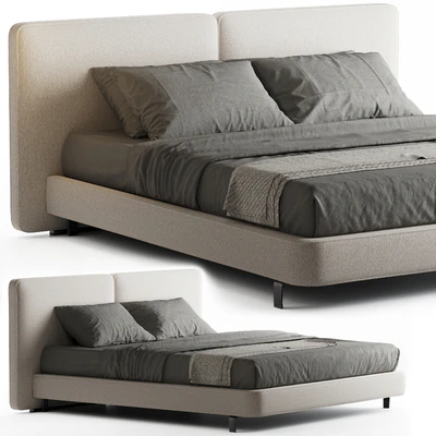Minotti Tatlin Cover Bed — Ver 1