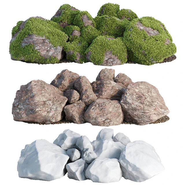 Mossy rock garden collection vol 140 — Descargar