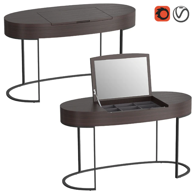 TOILET TABLE WITH MIRROR Garda Decor — Descargar