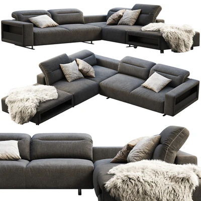 BoConcept Hampton corner sofa with storage — Ver 1