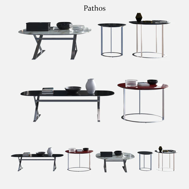 B & B Italia Maxalto Coffee Small Tables Pathos — Descargar