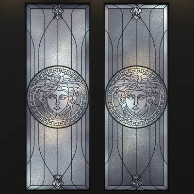 Stained-glass window VERSACE — Ver 1