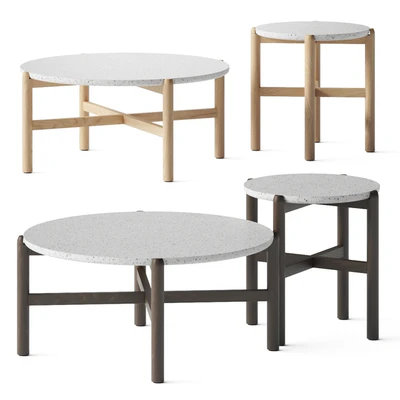 Snoc Terrazzo Coffee Tables — Ver 1
