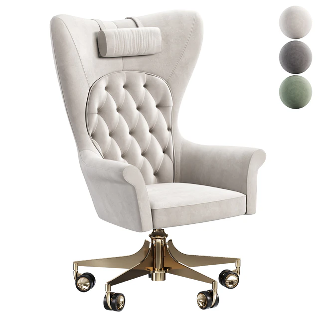 YORK SWIVEL ARMCHAIR by Visionnaire — Скачать
