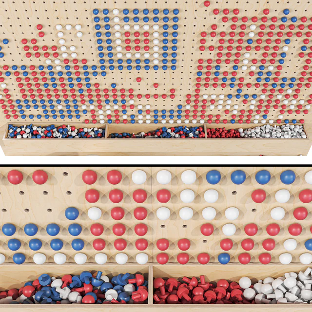 Wooden game board for nursery No. 2 — Descargar