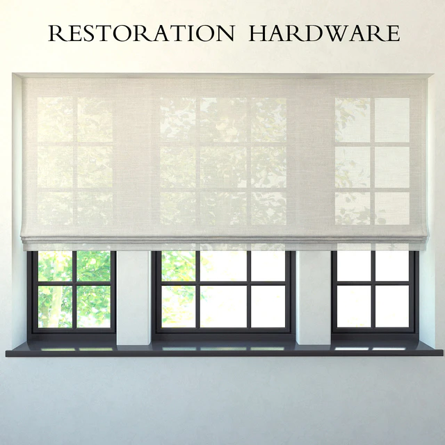 Restoration Hardware flat romain shade — Скачать