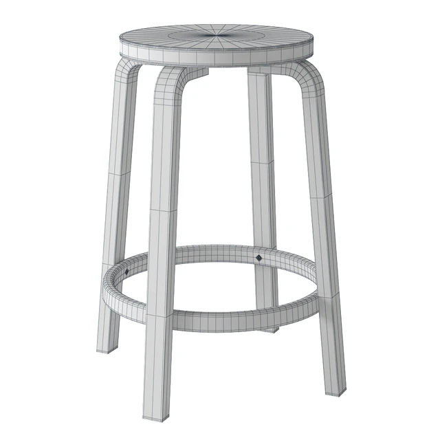 Aalto USA Artek Alvar Aalto Counter Stool 64 — Скачать