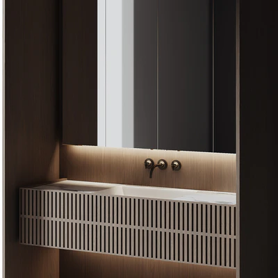 Bathroom furniture set 009 — Ver 4