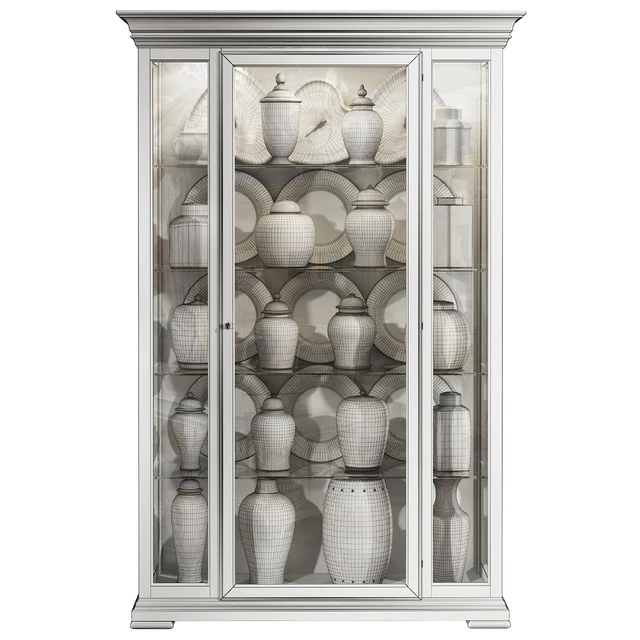 Classical display cabinet — Скачать