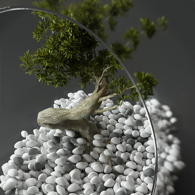 Little Tree In Glass Globe — Descargar