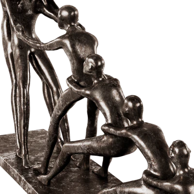 WAYFAIR бронзовая статуэтка War Human — Вид 3