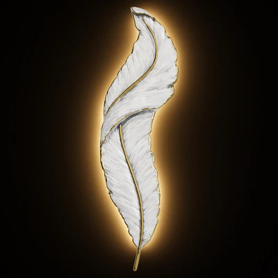 Feather Wall Light — Ver 2