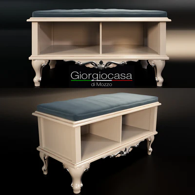 Giorgiocasa bench in fabric — Вид 1