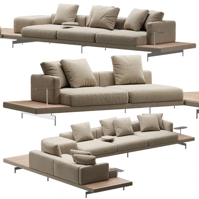 Sofa B & B italia Dock model 1 — Ver 1