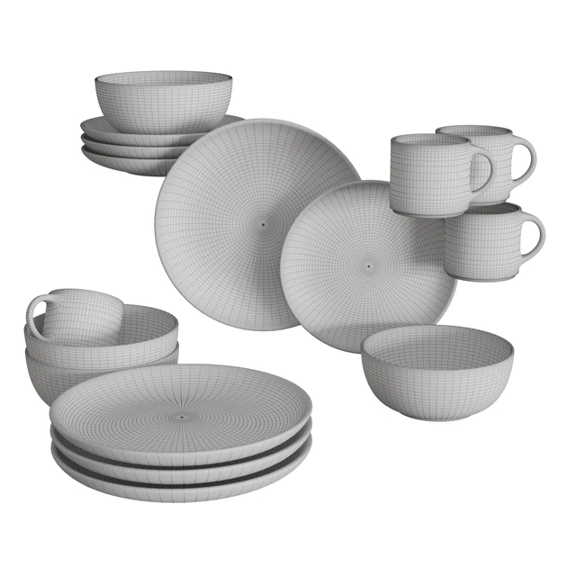 Mason 16-Piece Dinnerware Set — Descargar