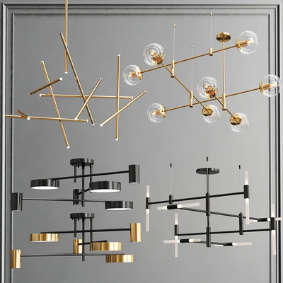 Collection of New Minimalist Chandelier — Ver 1