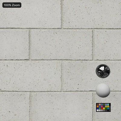 dragfaced running bond brick wall texture white — Вид 2
