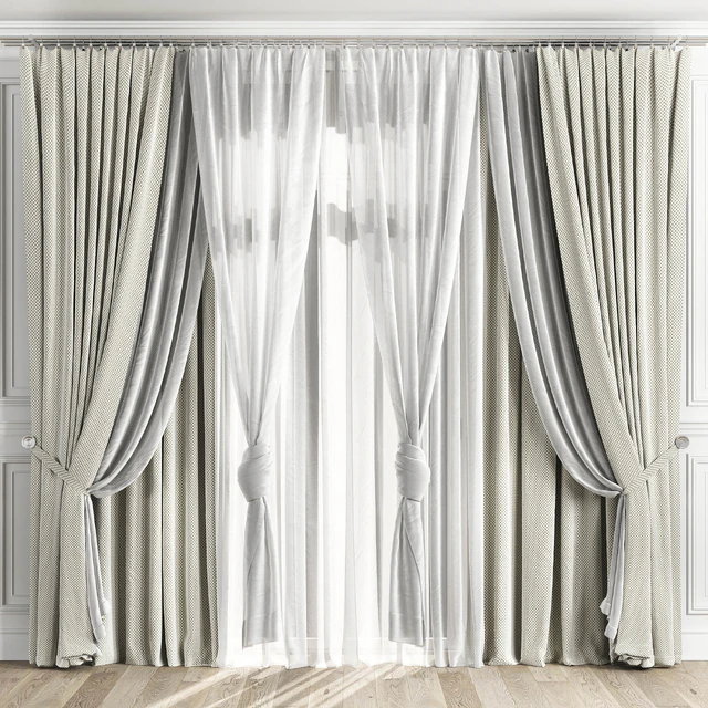 Curtains with window 510C — Descargar