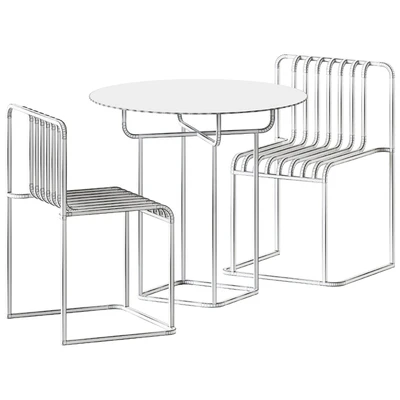 Table and Chair Grill by Diabla / Уличная мебель — Вид 2