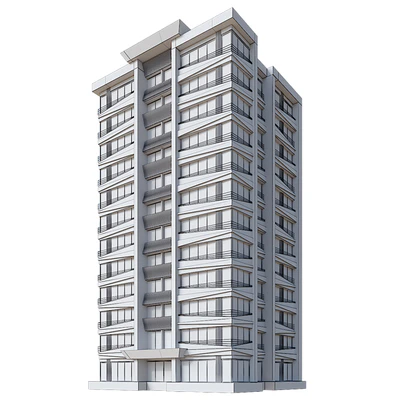 Modern Residential Building 04 — View 3