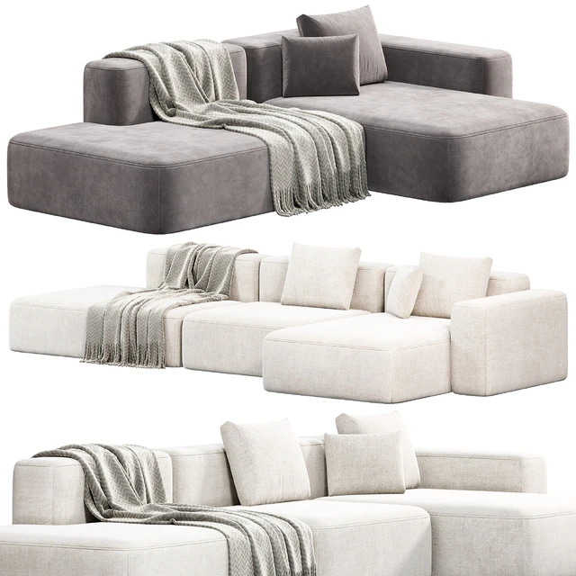 MAGS SOFT 2,5 SEATER Sofa by Hay, диваны — Скачать