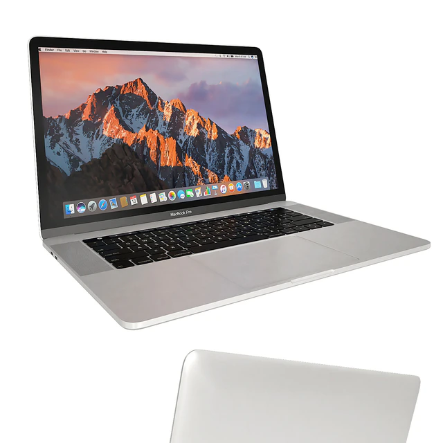 Workplace with MacBook — Скачать