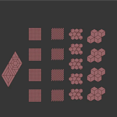 Decor MARVEL SHINE Atlas Concorde Geometry — Ver 2