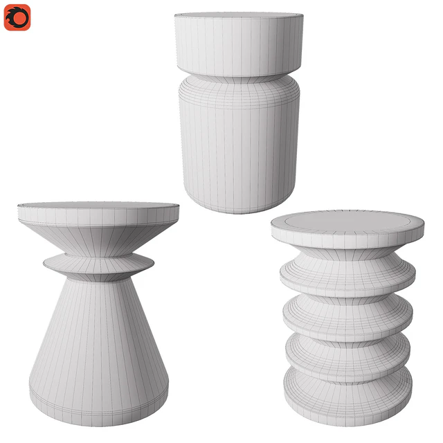 Set of coffee tables Thilde, Alban, Sujua — Descargar