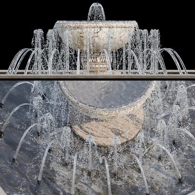 Waterfall fountains cascade 25 — Ver 4