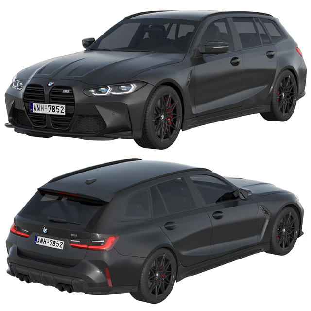 BMW M3 Competition Touring 2022 — Скачать
