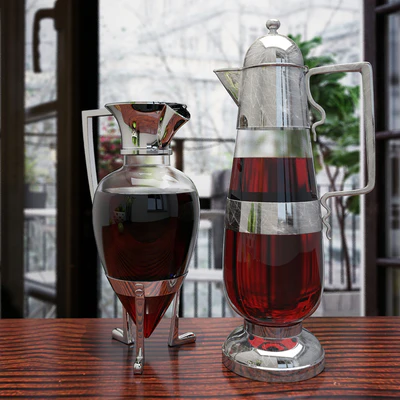 Antique decanters, Christopher Dresser, 1879. — Ver 2