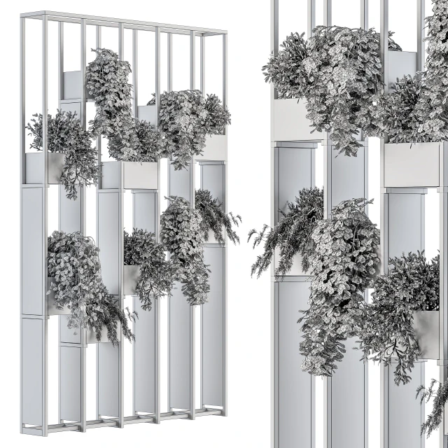 Green Wall - Plants partition 02 — Скачать