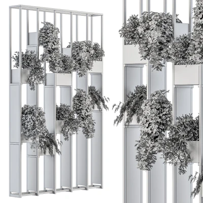 Green Wall - Plants partition 02 — Вид 4