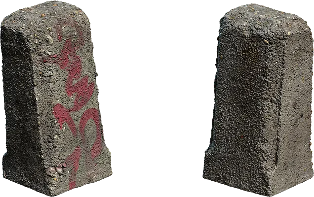 cement bollard 001 — Скачать