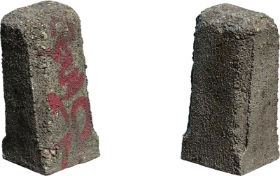 cement bollard 001 — Скачать