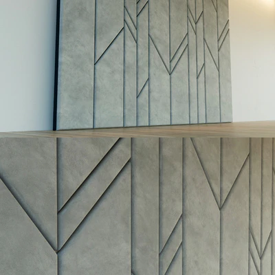 Decorative wall. Soft panel. 14 — Ver 2