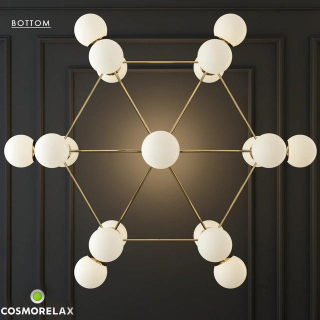 Chandelier modo chandelier white glass designed by jason miller 21 — Скачать