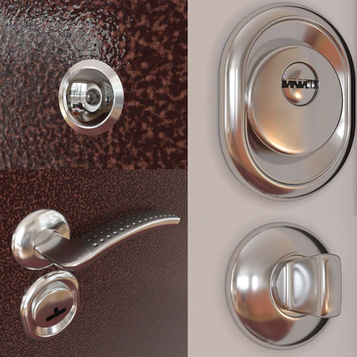 Metal entrance door — Ver 2