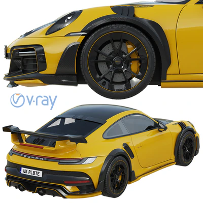 Porsche 911 TECHART GTstreet R 2022 — Ver 3