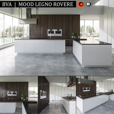 Kitchen BVA Mood Legno Rovere — View 1