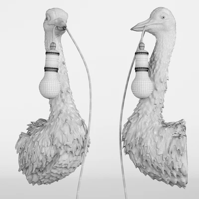 Wall Lamp Animal Heron — Вид 2