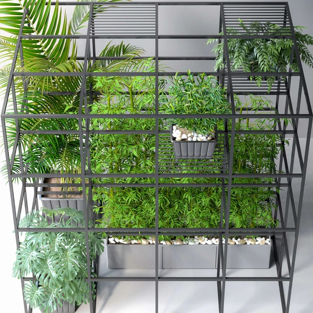 JC Wall Grid Plants Pot 7 — Descargar