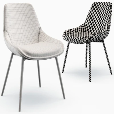 Wayfair Coen Velvet Side Chair by Gold Flamingo — Вид 3