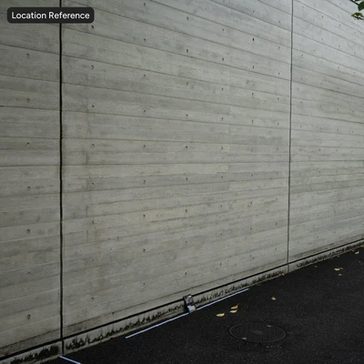 board form with tie holes concrete wall texture — Ver 4