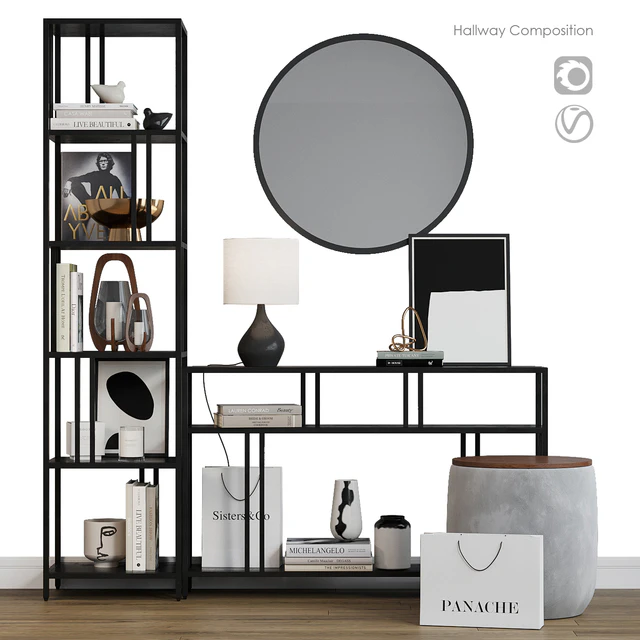 West Elm Hallway Composition 3 — Скачать