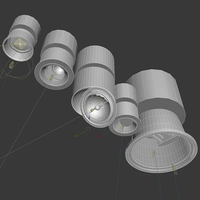 Встраиваемые светильники delta light 5 видов 02 — Вид 3