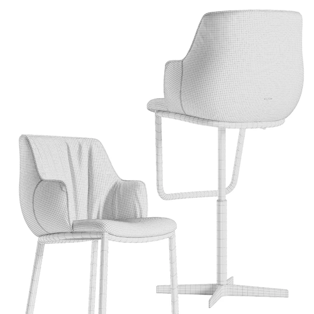Cattelan Italia Rihanna barstool — Скачать