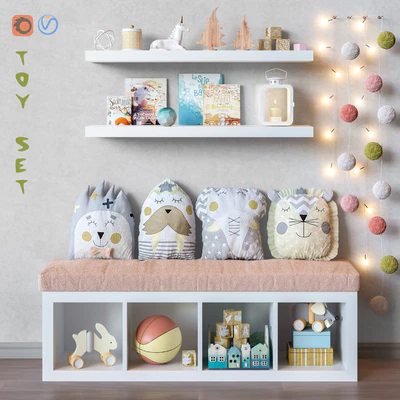Toys and furniture set 39 — Ver 1