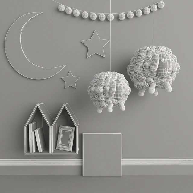 барашки для детской — Скачать