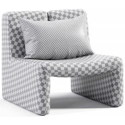 Dario Green Boucle Accent Chair By CB2 — Вид 3